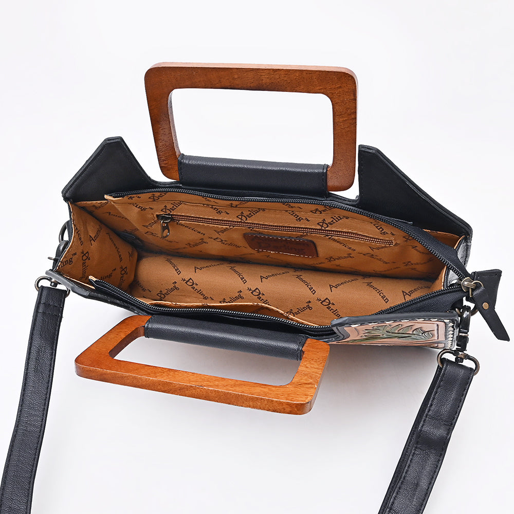 American Darling Clutch Beautifully Hand Painted Genuine Leather women handbag