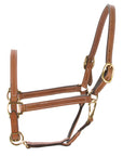 Hilason Western Horse Comfortable & Flexible Halter 3/4 In Width Genuine Leather