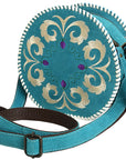 ADBGZX101 Canteen Genuine Western Suede Leather women bag