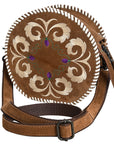 ADBGZX101 Canteen Genuine Western Suede Leather women bag