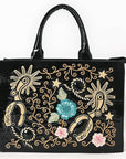 American Darling Tote Genuine Leather Women Bag Western Handbag Purse