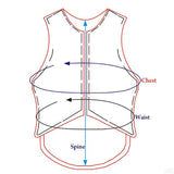 Hilason Equestrian Horse Vest Safety Protective Adult Eventing