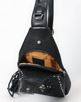 American Darling Sling Genuine Leather Women Bag Western Handbag Purse