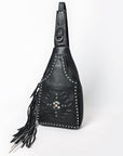 American Darling Sling Genuine Leather Women Bag Western Handbag Purse