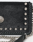 American Darling Crossbody Chain Strap Genuine Leather Women Bag Western Handbag Purse