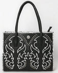 American Darling Tote Genuine Leather Women Bag Western Handbag Purse