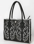 American Darling Tote Genuine Leather Women Bag Western Handbag Purse