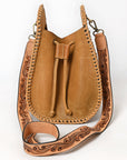 American Darling Bucket Hand Tooled Genuine Western Leather Women Bag Western Handbag Purse