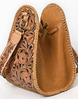 American Darling Bucket Hand Tooled Genuine Western Leather Women Bag Western Handbag Purse