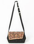 American Darling Small Crossbody Hand Tooled Genuine Leather Women Bag Western Handbag Purse