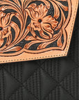 American Darling Small Crossbody Hand Tooled Genuine Leather Women Bag Western Handbag Purse