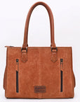American Darling Tote Beautifully Suede Genuine Leather women handbag