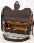 American Darling Crossbody Hand Tooled Genuine Leather Women Bag Western Handbag Purse