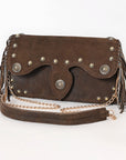 American Darling Crossbody Hand Tooled Genuine Leather Women Bag Western Handbag Purse
