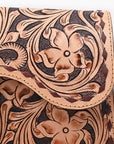 American Darling Small Crossbody Bag Beautifully Hand Tooled Leather women