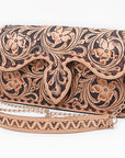 American Darling Small Crossbody Bag Beautifully Hand Tooled Leather women