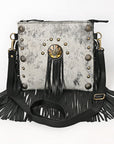 American Darling Crossbody Hair-On Genuine Western Leather Women Bag Western Handbag Purse
