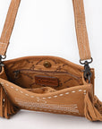 American Darling Crossbody Suede Genuine Leather Women Bag Western Handbag Purse