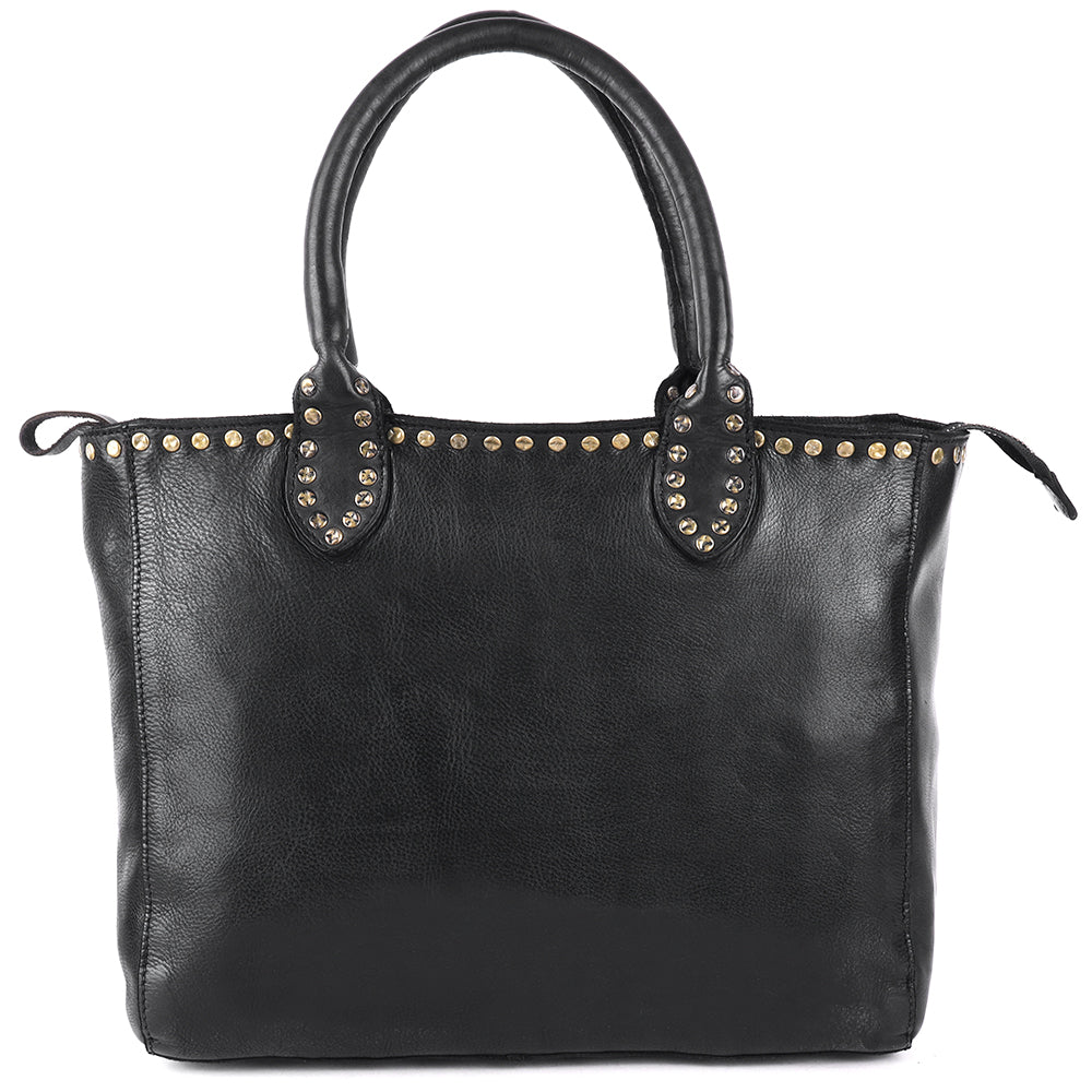 Spaghetti Western Tote Genuine Leather women bag western handbag purse