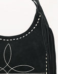 American Darling Shoulder Bag Beautifully hand tooled Genuine Leather women handbag