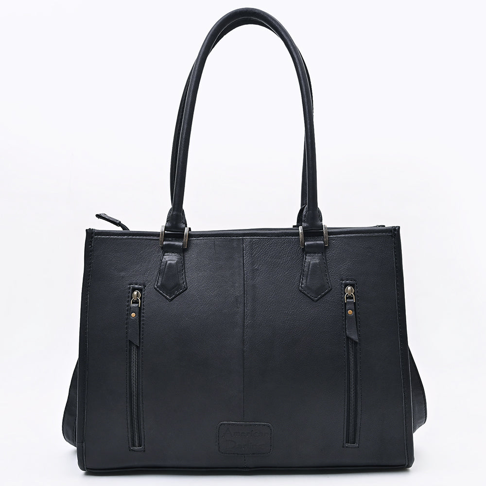 American Darling Tote Beautifully Saddle Blanket Genuine Leather women handbag