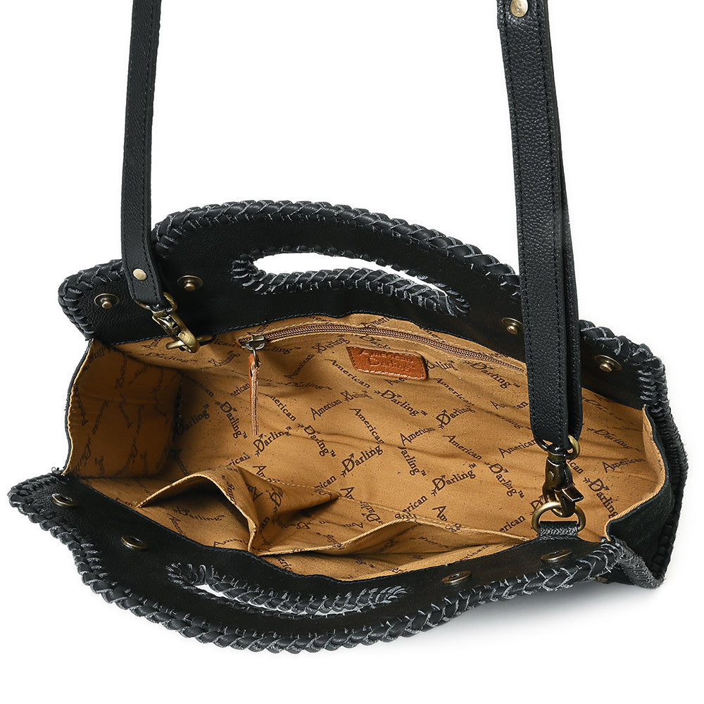 American Darling Clutch Beautifully Suede Genuine Leather women handbag Purse