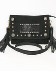 American Darling Crossbody Suede Genuine Western Leather Women Bag Western Handbag Purse