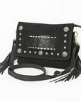 American Darling Crossbody Suede Genuine Western Leather Women Bag Western Handbag Purse
