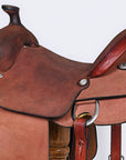Hilason Western Horse Saddle American Leather Ranch Roping Cowboy