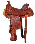Hilason Western Horse Saddle American Leather Ranch Roping Cowboy
