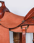 Hilason Western Horse Saddle American Leather Ranch Roping Cowboy