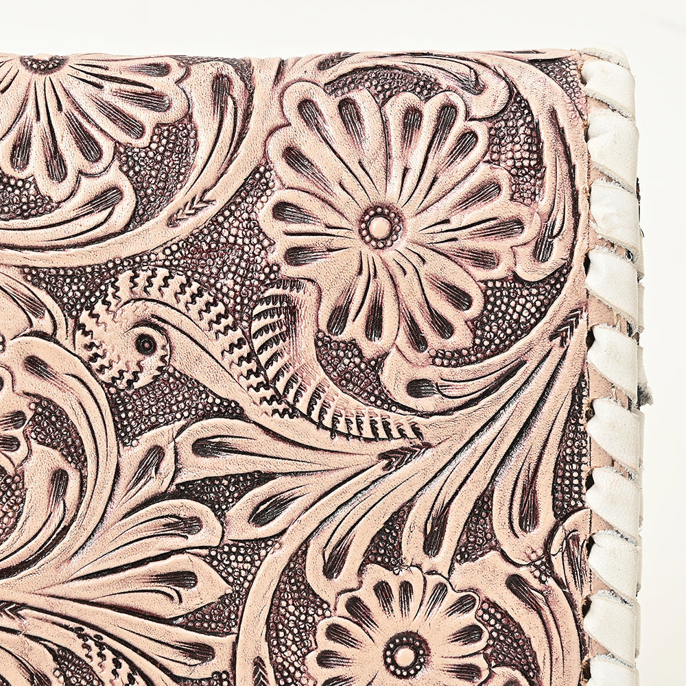 American Darling Women&#39;s Crossbody Western Hand Tooled Genuine Leather Handbag