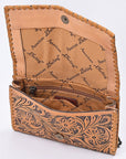 American Darling Women's Crossbody Western Hand Tooled Genuine Leather Handbag