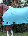 Hilason Western Horse Fly Sheet Uv Protect Mesh Bug Mosquito Summer Spring Turquoise