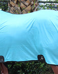 Hilason Western Horse Fly Sheet Uv Protect Mesh Bug Mosquito Summer Spring Turquoise
