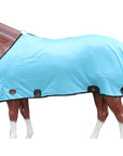 Hilason Western Horse Fly Sheet Uv Protect Mesh Bug Mosquito Summer Spring Turquoise
