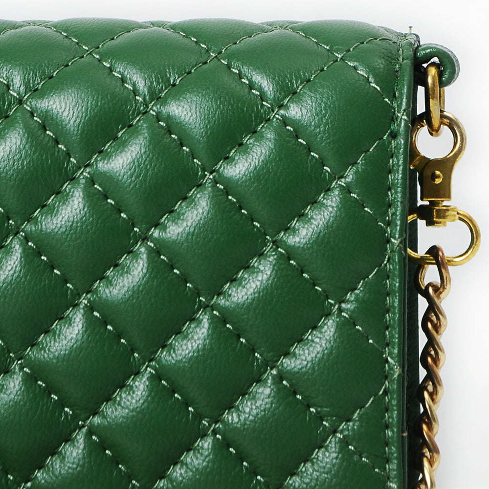 Never Mind Organiser Quilted Vintage Handmade Genuine Cowhide Leather Women Bag Western Handbag Purse