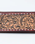 American Darling Women's Wallet Western Hand Tooled Genuine Leather Handbag