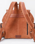 American Darling Women's Backpack Western Suede Genuine Leather Handbag