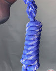 HILASON Western Horse Poly Rope Tied Adjustable Halter 8 Ft Lead Rope