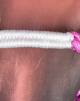 HILASON Western Horse Poly Rope Tied Adjustable Halter 8 Ft Lead Rope