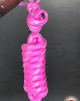 HILASON Western Horse Poly Rope Tied Adjustable Halter 8 Ft Lead Rope