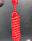 HILASON Western Horse Poly Rope Tied Adjustable Halter 8 Ft Lead Rope