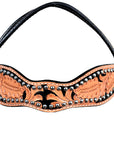 HILASON Western Horse Headstall Breast Collar Tack Set Genuine American Leather
