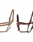 Hilason Western Horse Comfortable & Flexible Halter 3/4 In Width Genuine Leather