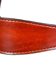 HILASON Western Horse Headstall Tack Genuine American Leather Mahogany