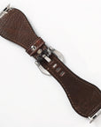 American Darling Hand Tooled I watch Strap Genuine Leather With Beautiful Cactus Painted Smart