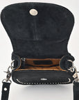 American Darling Crossbody Hair On Genuine Leather Women Bag W.