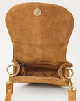 American Darling Crossbody Genuine Suede Leather Women Bag W. Handbag