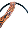Hilason Western Horse One Ear Headstall Bridle American Leather Tan